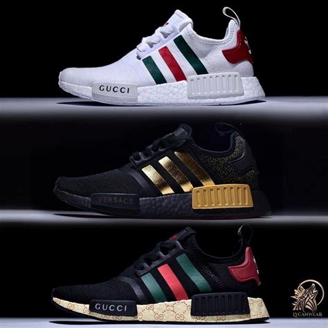 gucci x adidas nmd r1 custom|Gucci NMD where to buy.